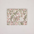 hand block print gift bags medium blush recycled cotton paper Paper Mirchi India