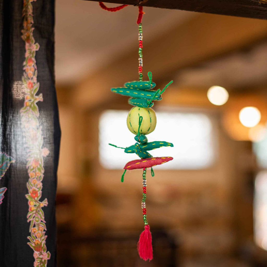Hanging Chilli Lemon: Green