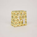 hand block print gift bags small sunshine recycled cotton paper Paper Mirchi India