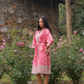 kimono garden red